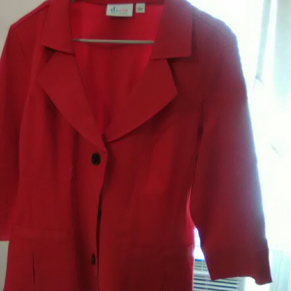 Red jacket